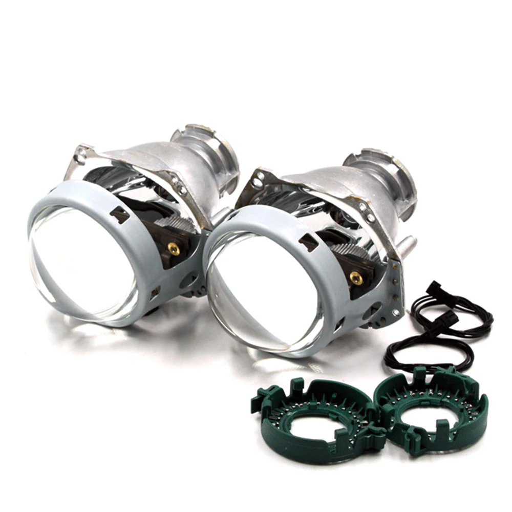 Set 2 lupe Bi-Xenon LUSMAR™ 3 inch D1S D3S cu inel fixare