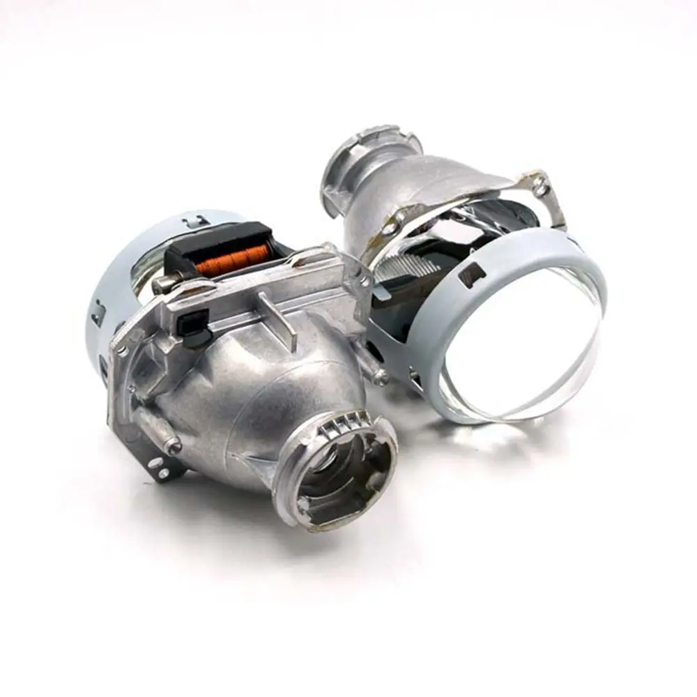 Set 2 lupe Bi-Xenon LUSMAR™ 3 inch D1S D3S cu inel fixare