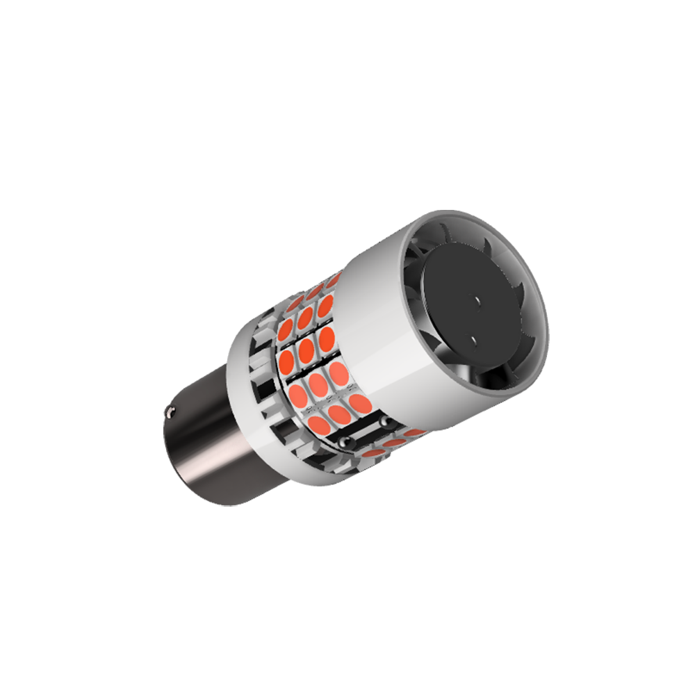 Set 2 x bec LED BA15S PR21W LUSMAR™ 7000 lm Canbus - fara eroare