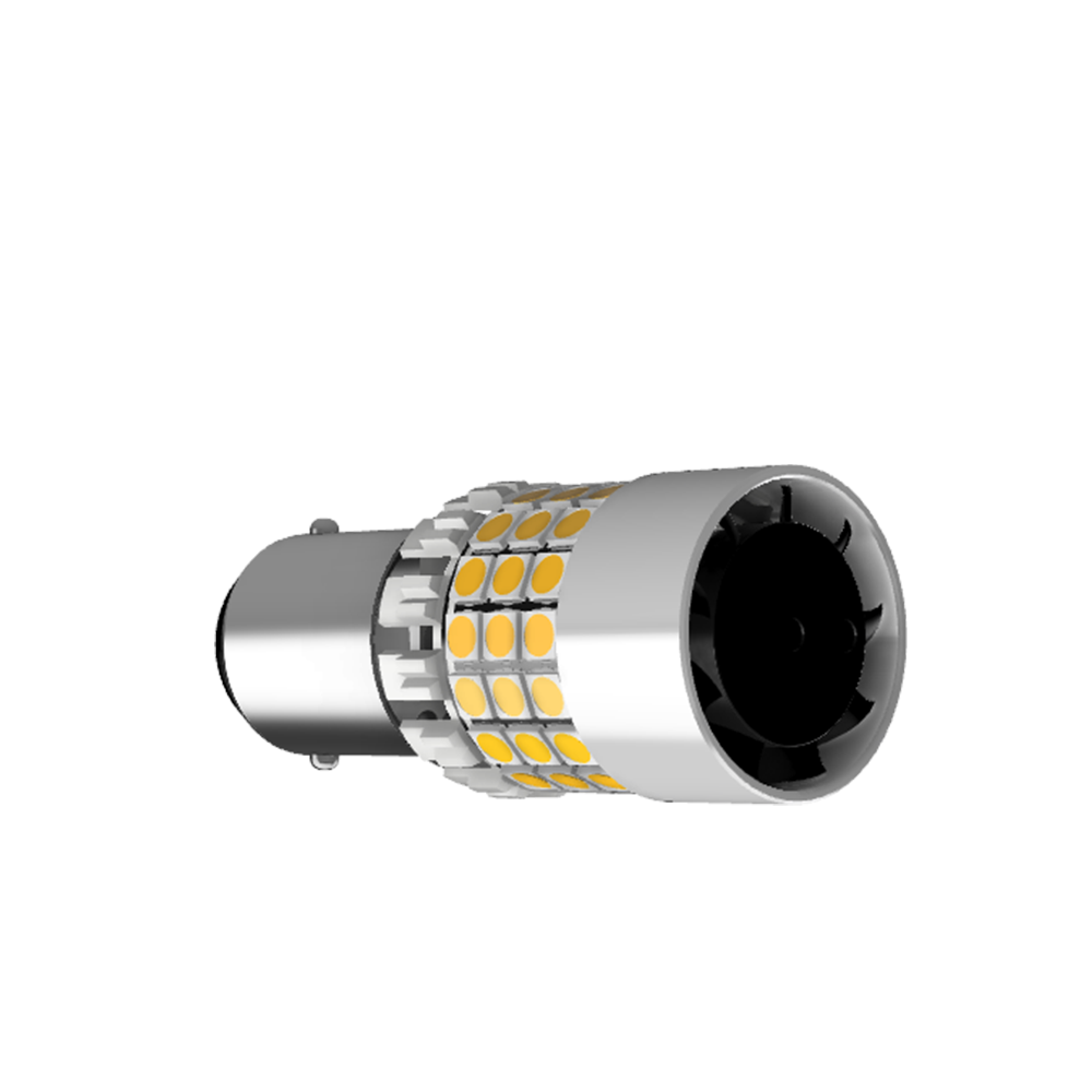 Set 2 x bec LED P21/5W BAY15D LUSMAR™ 7000 lm - fara eroare