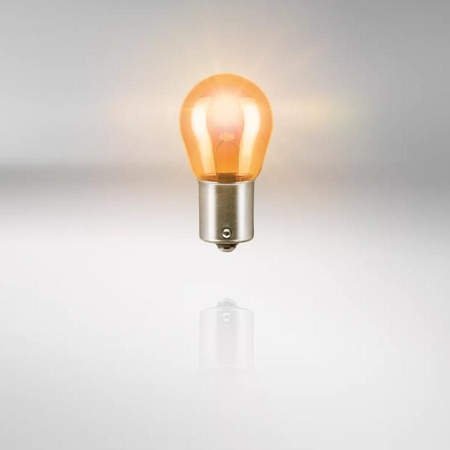 Set 2 x bec halogen BA15S PY21W OSRAM 560 lm - 7507-2BL