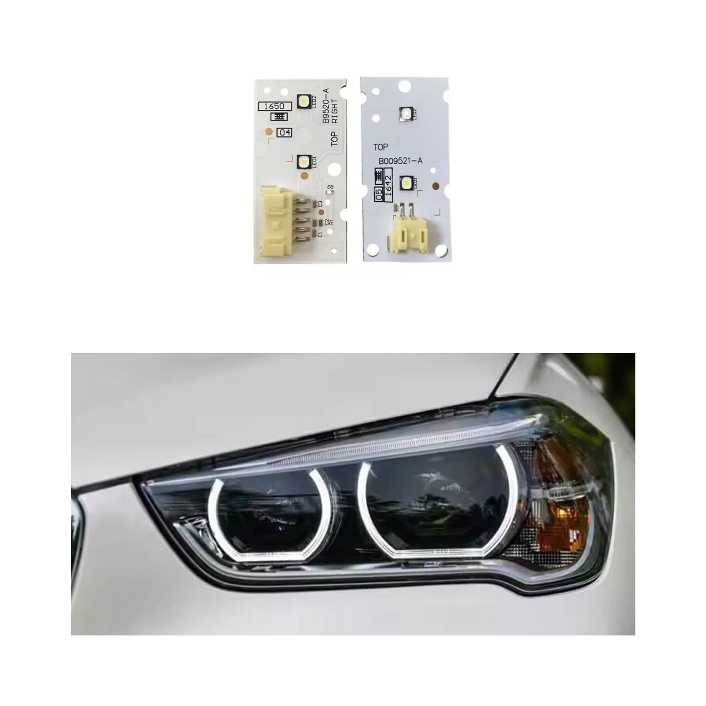 Modul DRL BMW X1 F48 înlocuitor OEM 63117428791; 63117428792