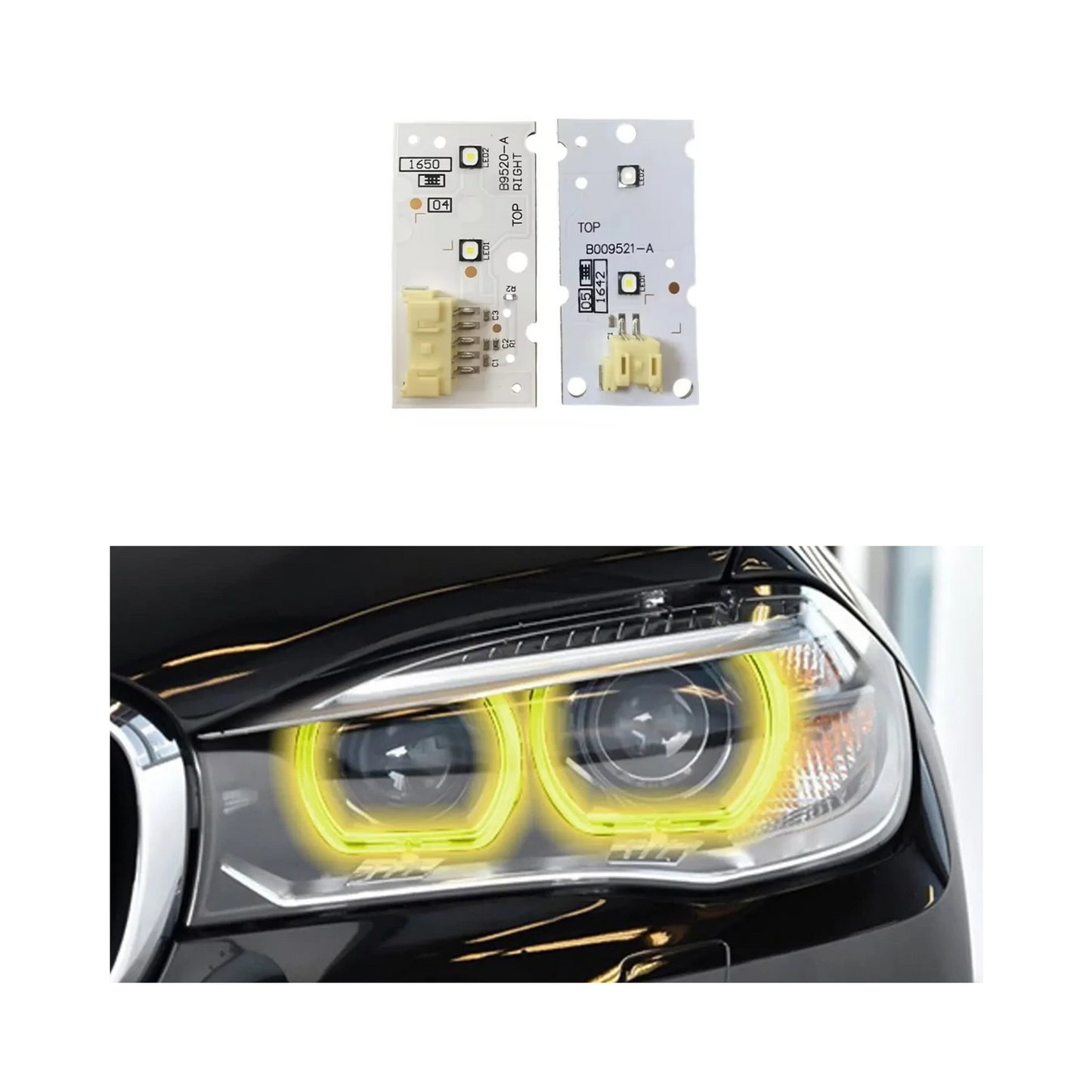 Modul DRL BMW X1 F48 înlocuitor OEM 63117428791; 63117428792