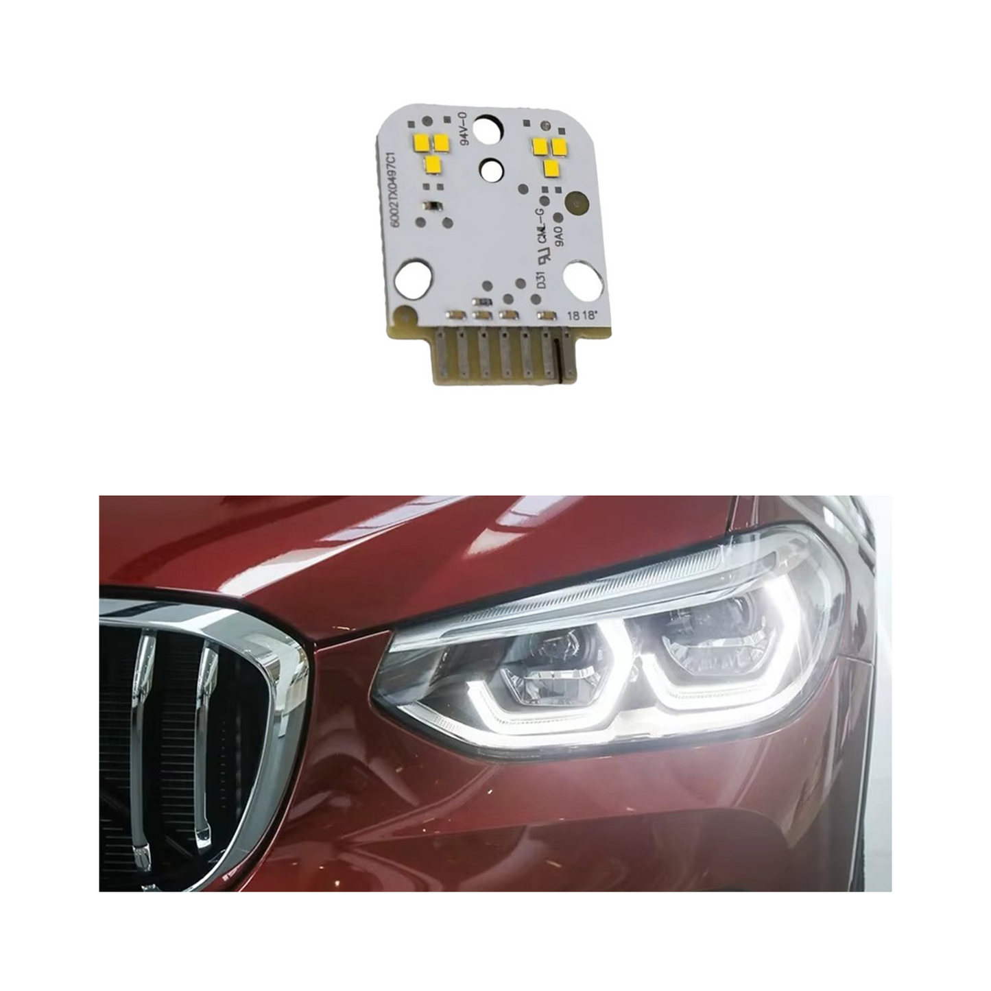 Modul DRL BMW X3 X4 înlocuitor OEM 63117466107; 63117466108