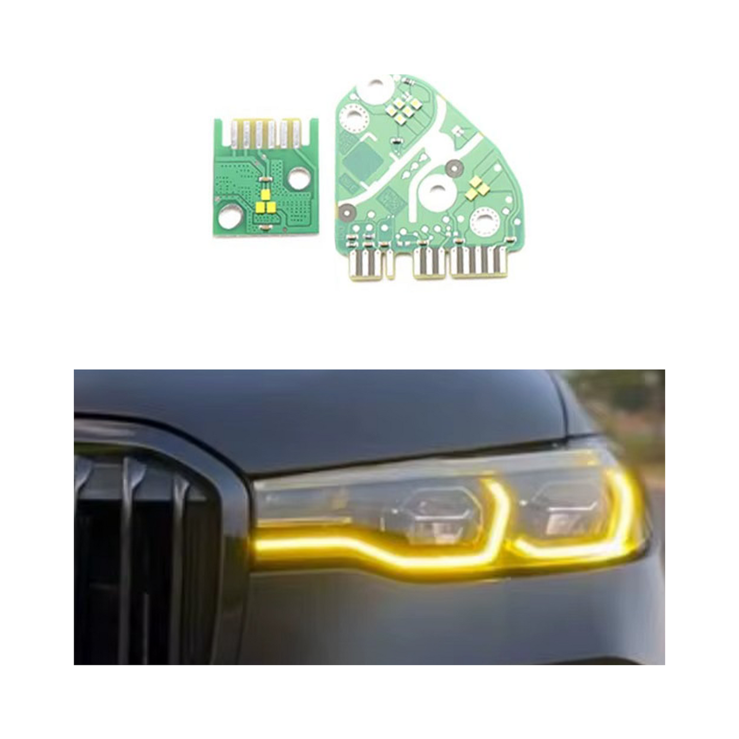 Modul DRL BMW X7 G07 înlocuitor OEM 63119466175; 63119466176