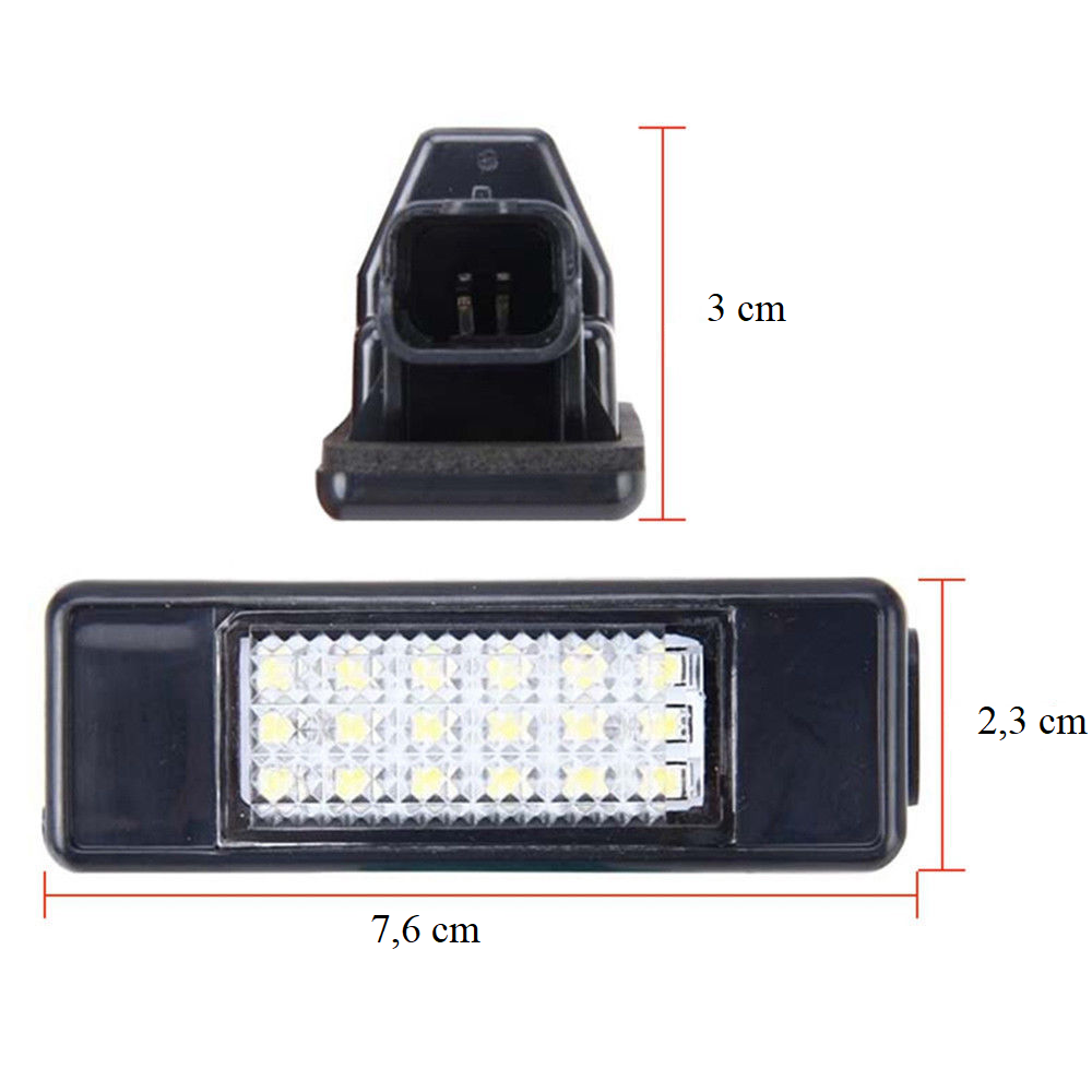 Set led numar inmatriculare Mercedes-Benz Sprinter Vito