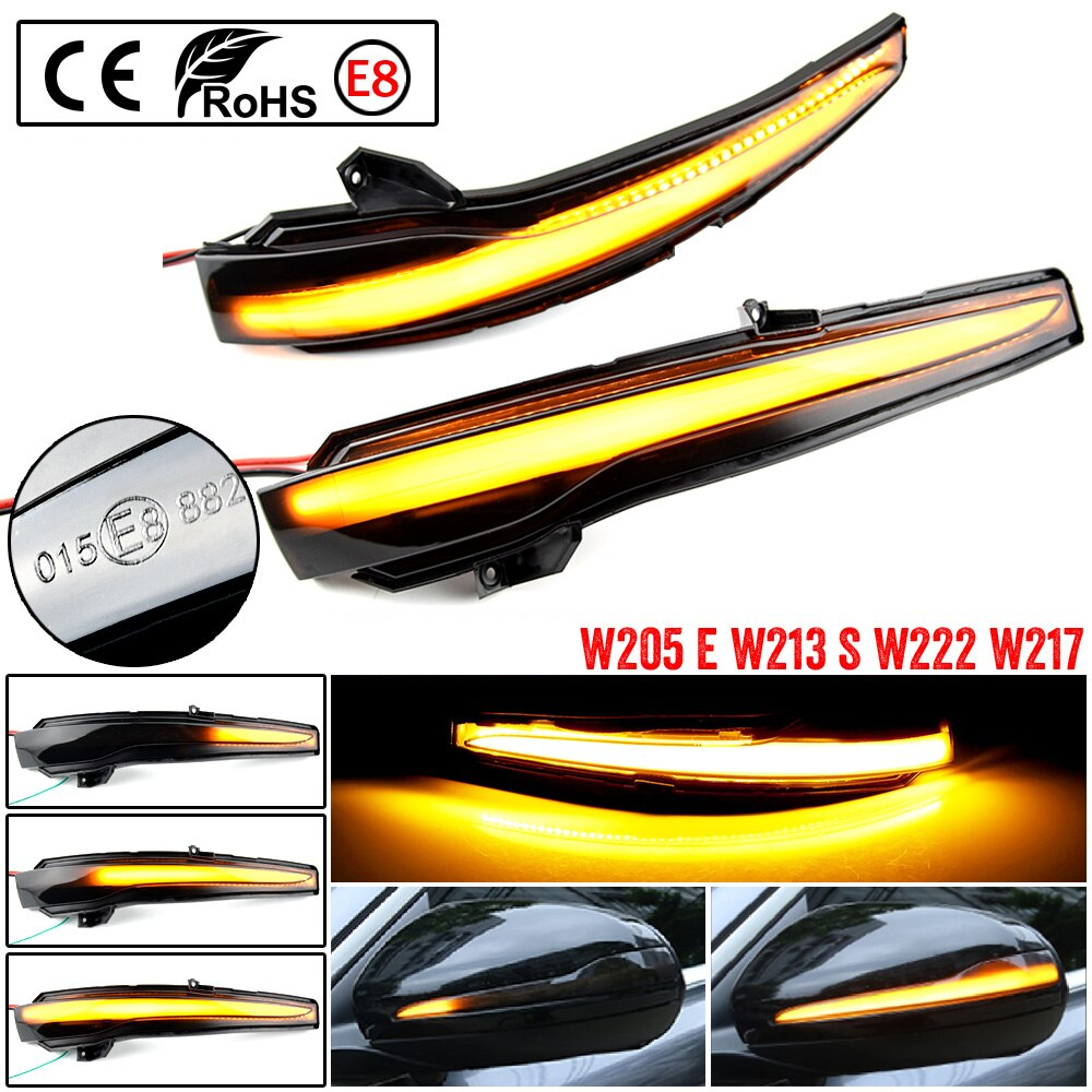 Semnalizare dinamica Mercedes Benz C E S GLC W205 W222 W217 X253 W213 W447