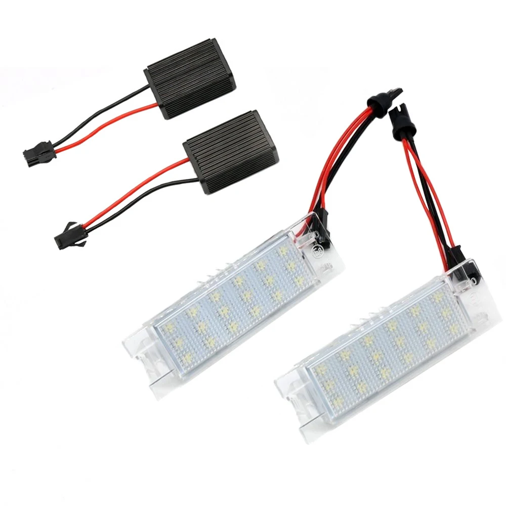 Set 2 x led numar inmatriculare Opel Zafira B Astra H Corsa D Insignia