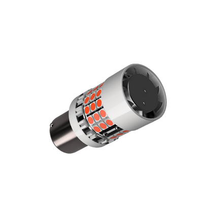 Set 2 x bec LED BA15S PR21W LUSMAR™ 7000 lm Canbus - fara eroare