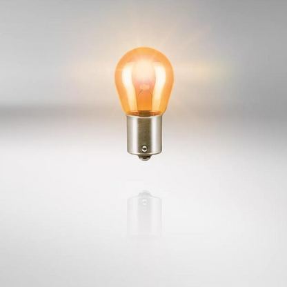 Set 2 x bec halogen BA15S PY21W OSRAM 560 lm - 7507-2BL