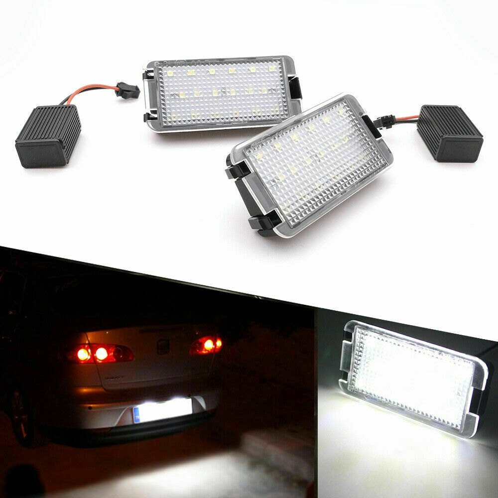 Set 2 x led numar inmatriculare Seat Altea Arosa Ibiza Cordoba Leon Toledo