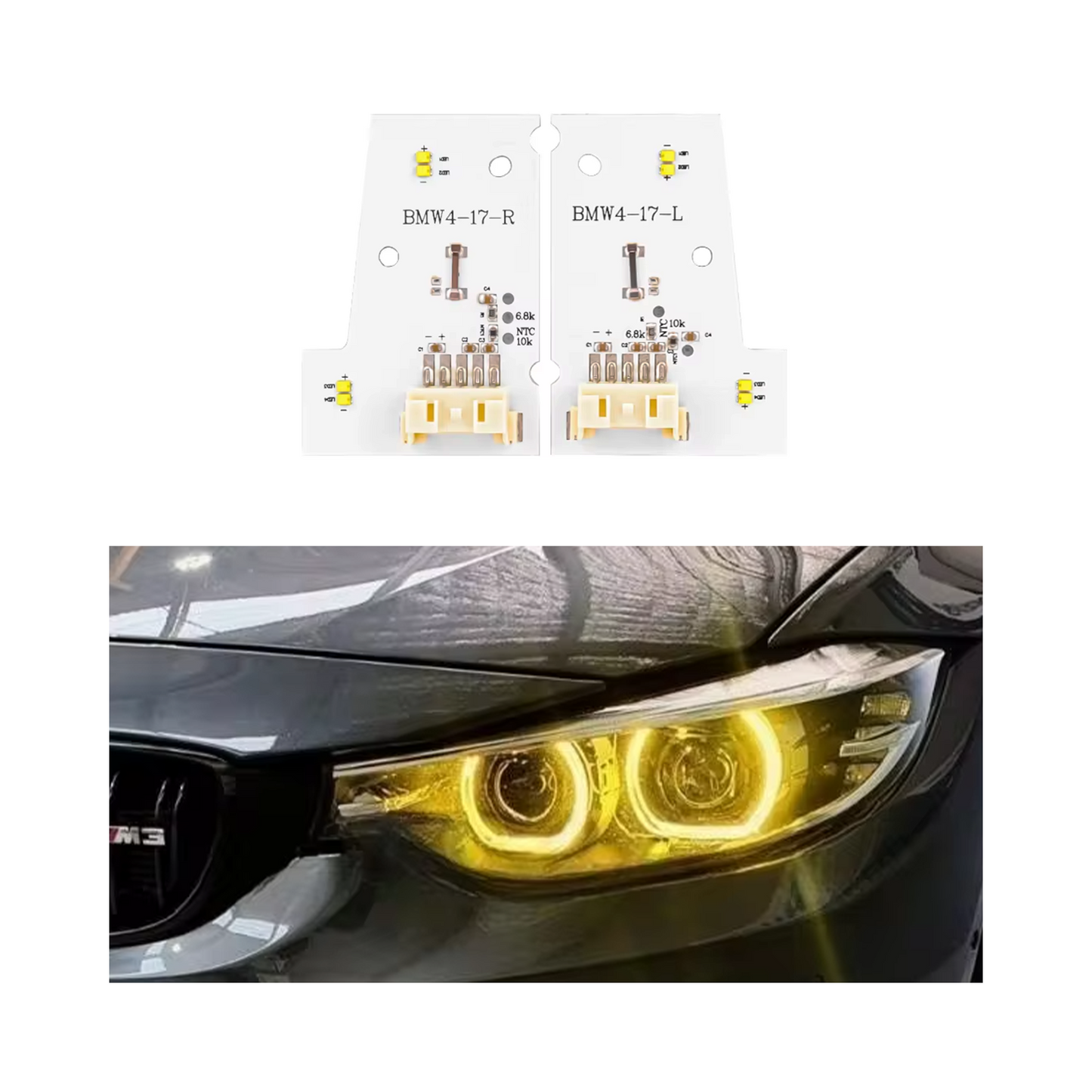 Modul DRL BMW F32 F33 F36 înlocuitor OEM 63117493227 63117493228