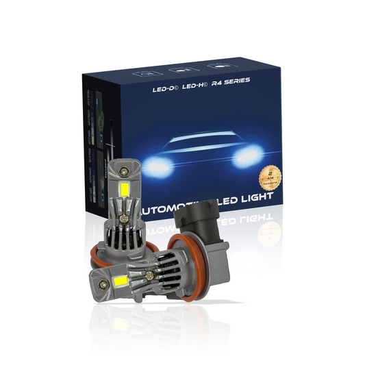 Kit led H8 H9 H11 H16 LUSMAR™ LED-H© 6500k 4800 lumeni 48W/set