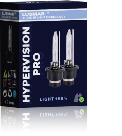 Kit XENON D2S LUSMAR™ 6000k 6400 lumeni 70W / set