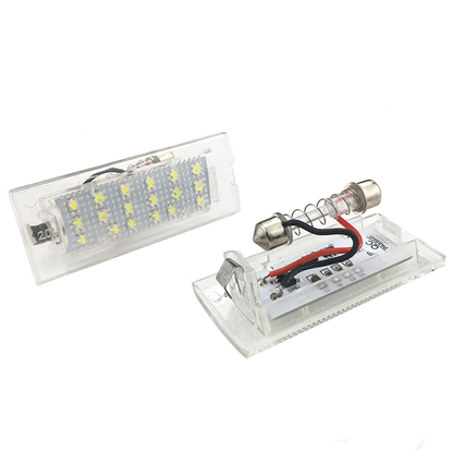 Set 2 x led numar inmatriculare BMW X3 X5