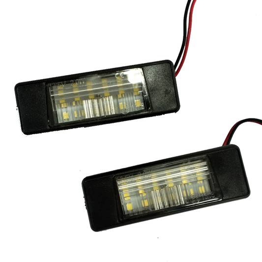 Set 2 x led numar inmatriculare Nissan Juke X-Trail Infiniti