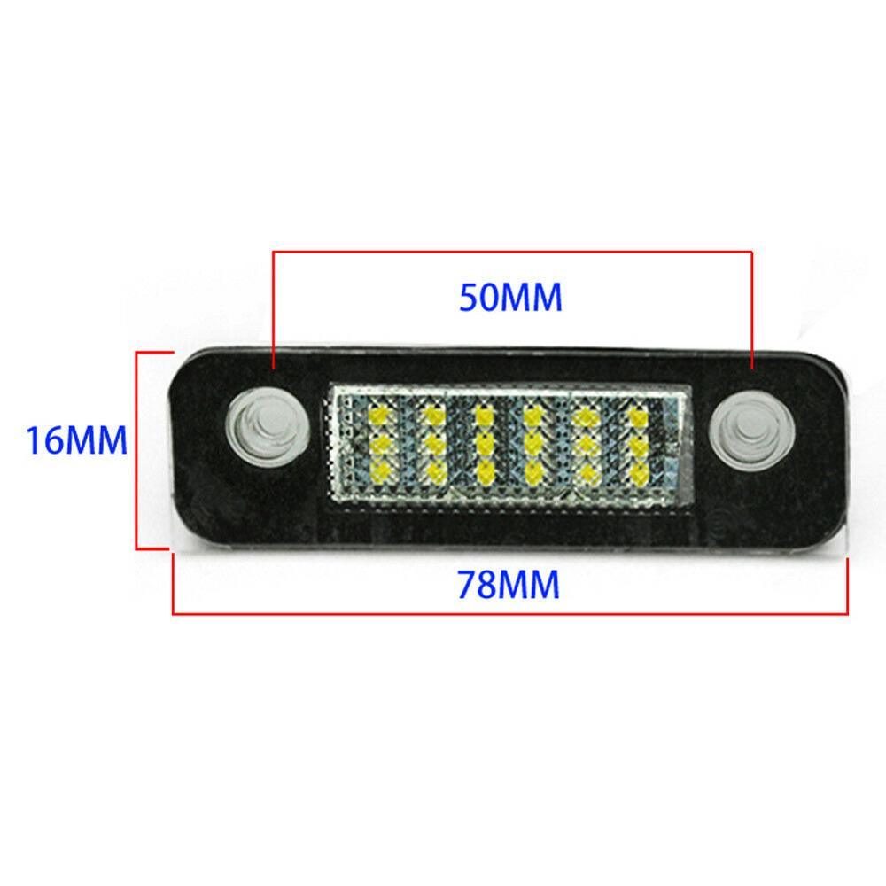 Set 2 x led numar inmatriculare Ford Mondeo MK2 Fiesta Fusion