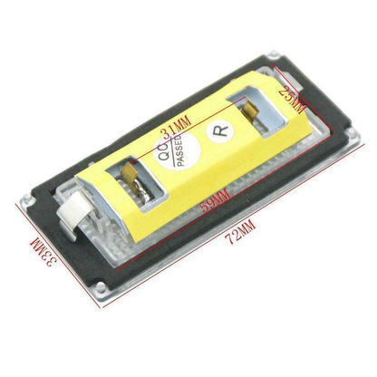 Set 2 x led numar inmatriculare BMW E46 facelift