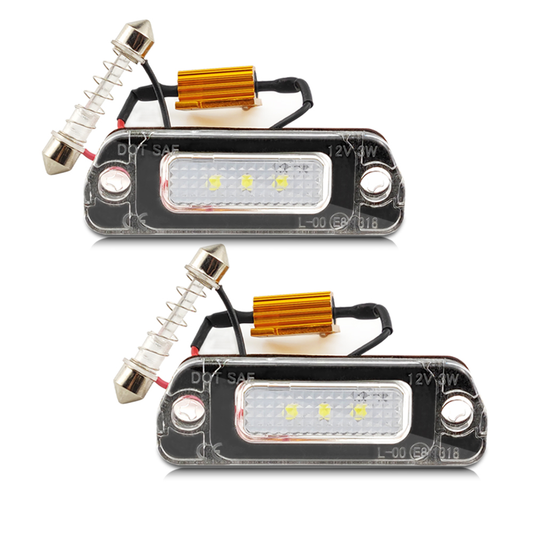 Set 2 x led numar inmatriculare Mercedes Benz ML GL R class